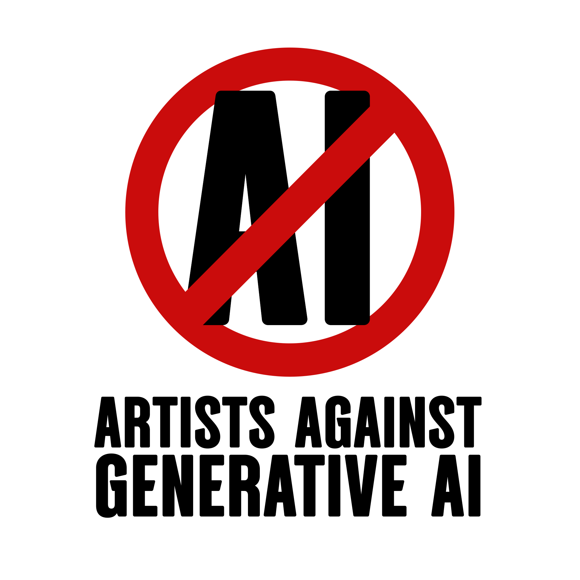 Artists Against Generative AI asset